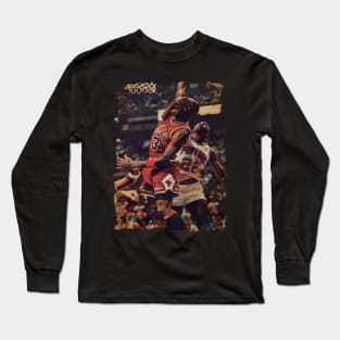 Dunk iconic Michael Jordan Long Sleeve T-Shirt